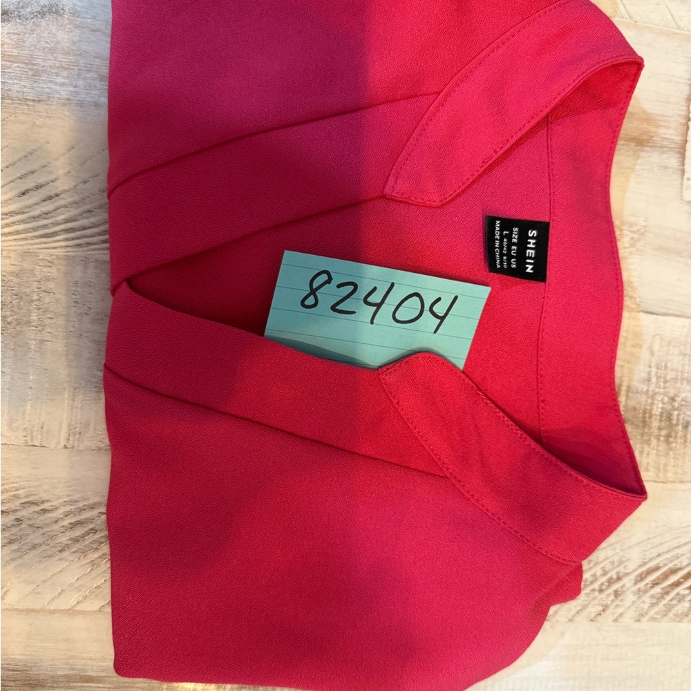SHEIN Women's Bold Hot Pink Blouse - Picture 8 of 8